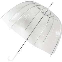 Long parapluie transparent...