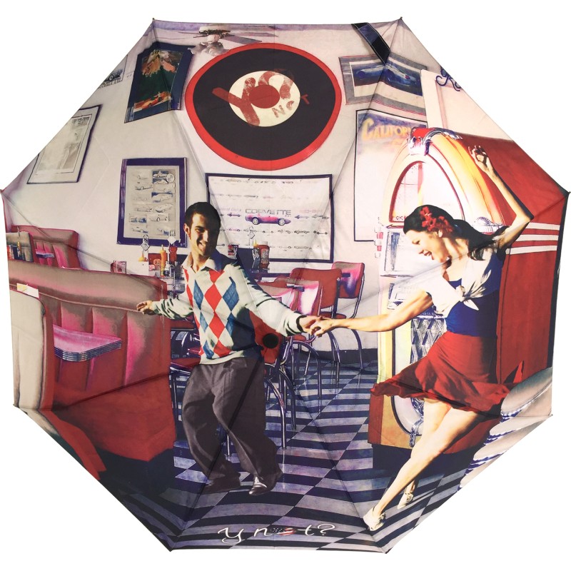 Long AC rock'n roll umbrella