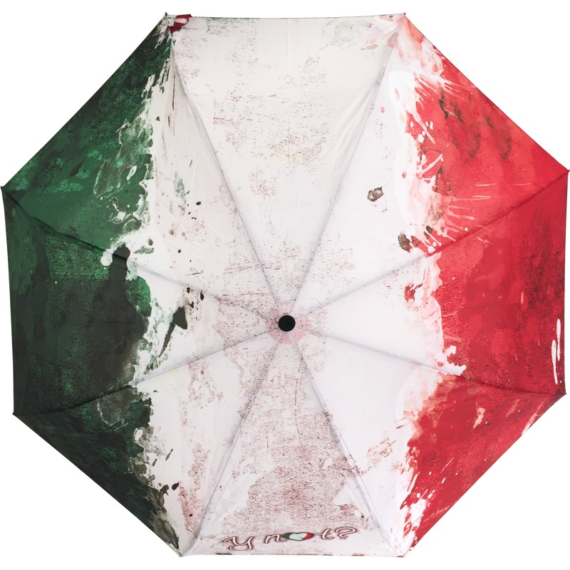 Small umbrella easymatic light paint flag Italy