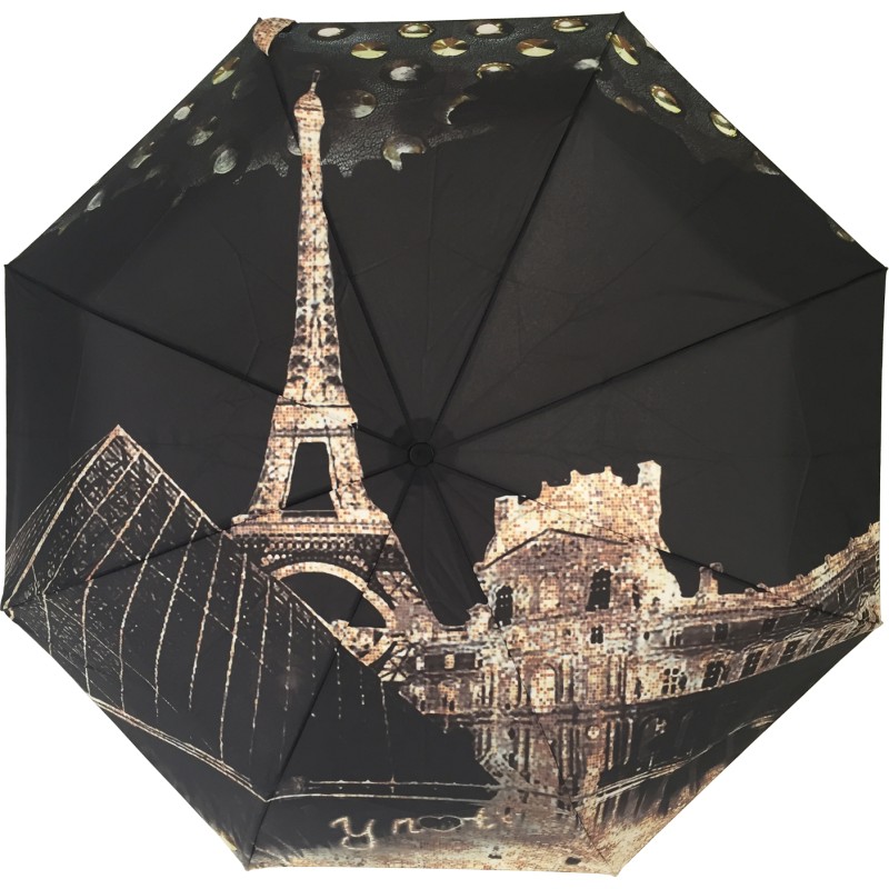 Small umbrella easymatic light Paris linea night