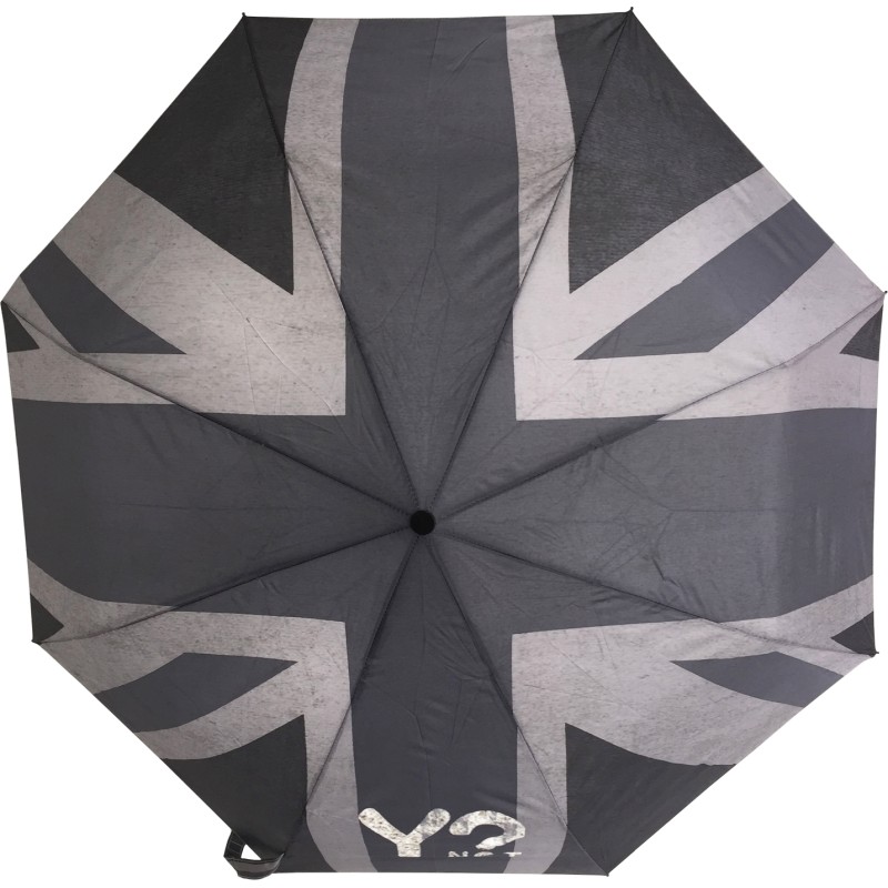 Kleine paraplu super mini vlag UK zwart/grijs