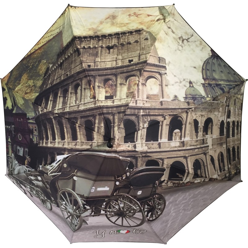 Lange parapluie AC stad Rome