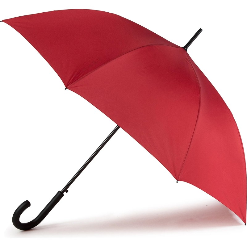 Long plain AC umbrella with cane