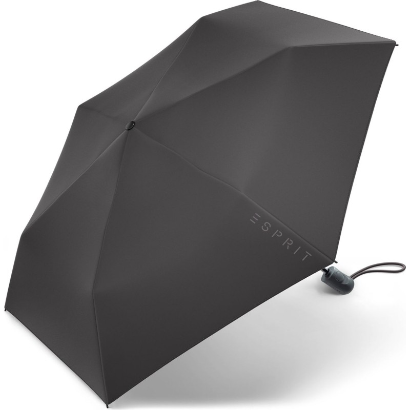 Petit parapluie esprit slimline uni poignée ronde