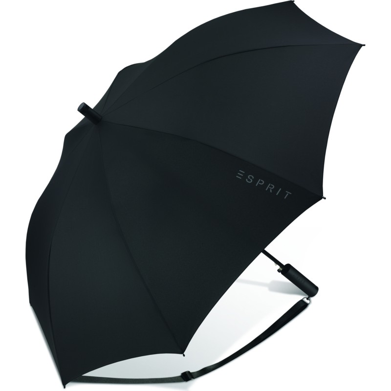 Long plain AC umbrella with shoulder strap