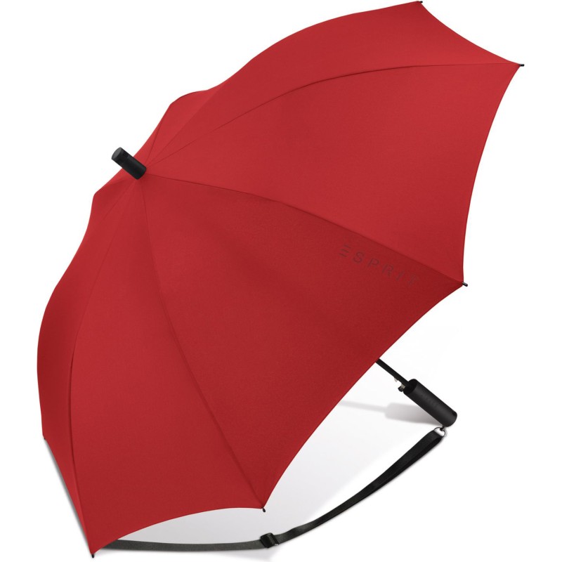 Long plain AC umbrella with shoulder strap