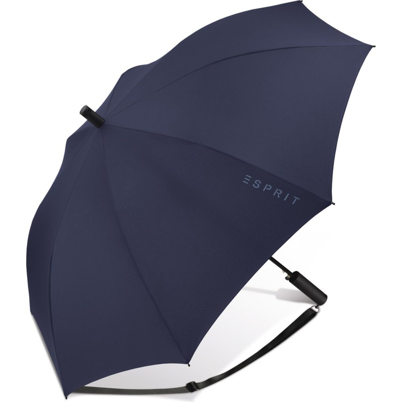 Long parapluie Esprit uni avec bandouillière