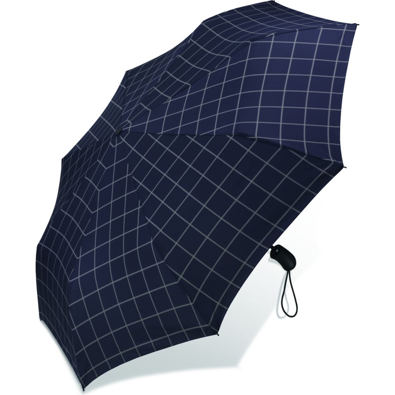 Esprit easymatic small checkered umbrella