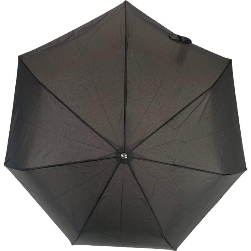 small black umbrella with cane