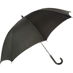 long black umbrella with cane