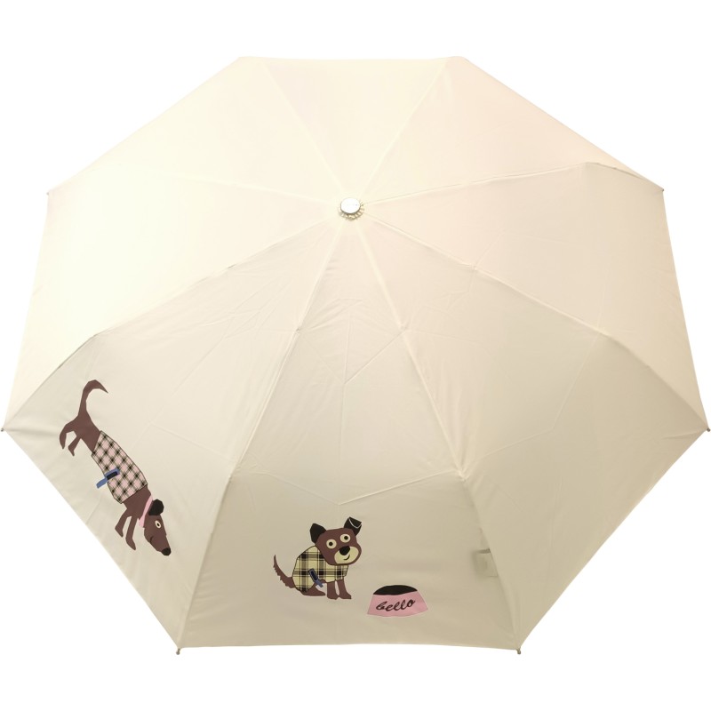 Small plain children's umbrella with dog print