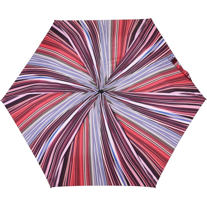 Petit parapluie carbonsteel mini slim Fantasy rayé multicolore