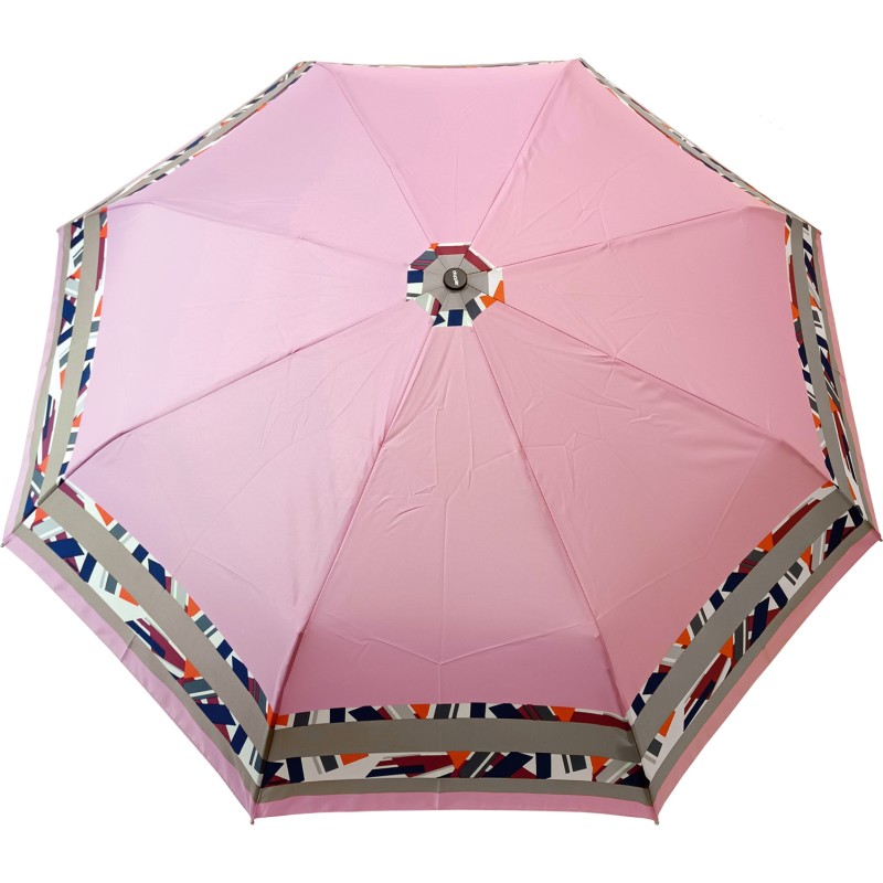 Fiber mini two-tone style small umbrella with polka dots