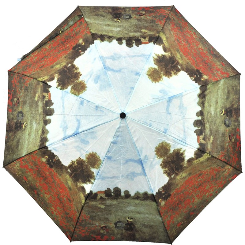 Petit parapluie art collection champs coquelicot