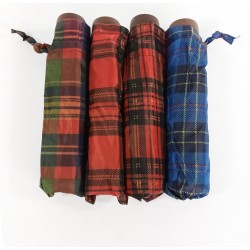 Small plaid umbrella with...