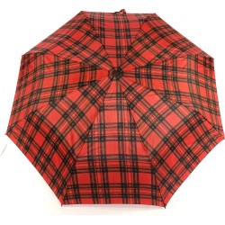 Small plaid umbrella with...