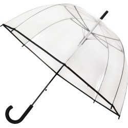 Long parapluie transparent