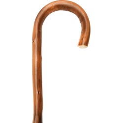 Rustic brown wooden cane...