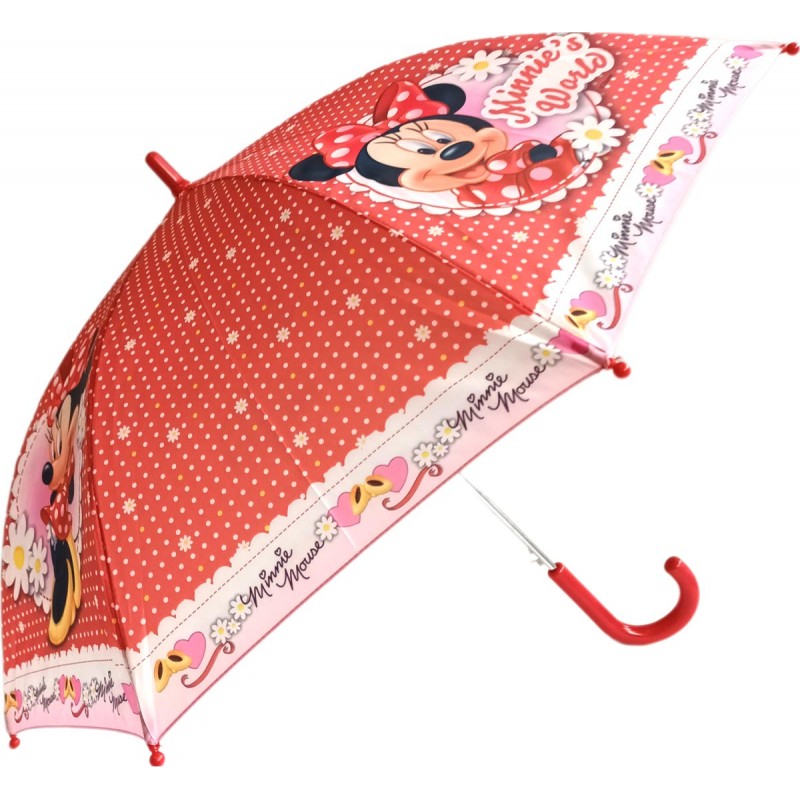 Petit parapluie uni  Vogue  imprimé corde sur le bord