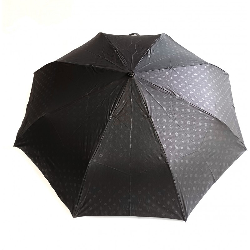 Petit parapluie duomatic Vogue imprimé ton sur ton