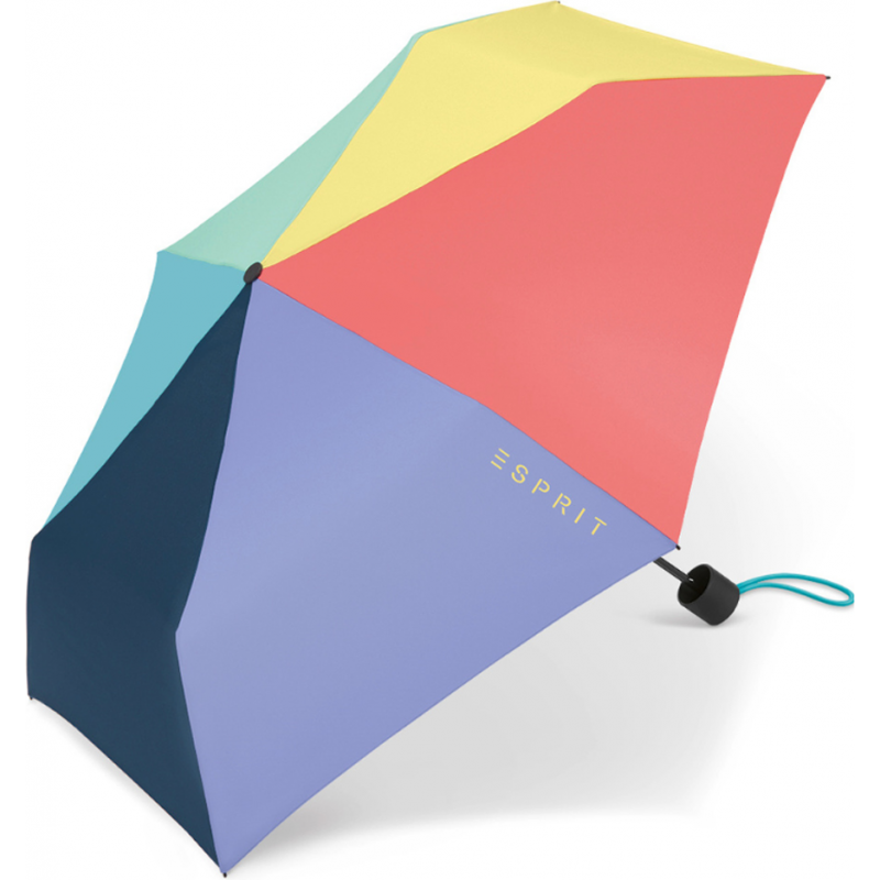 Esprit slimline multicolor mini umbrella round handle