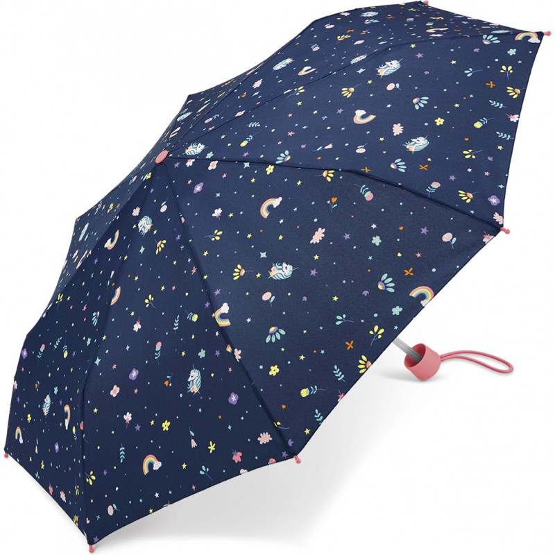 Petit parapluie enfant avec licorne et canne