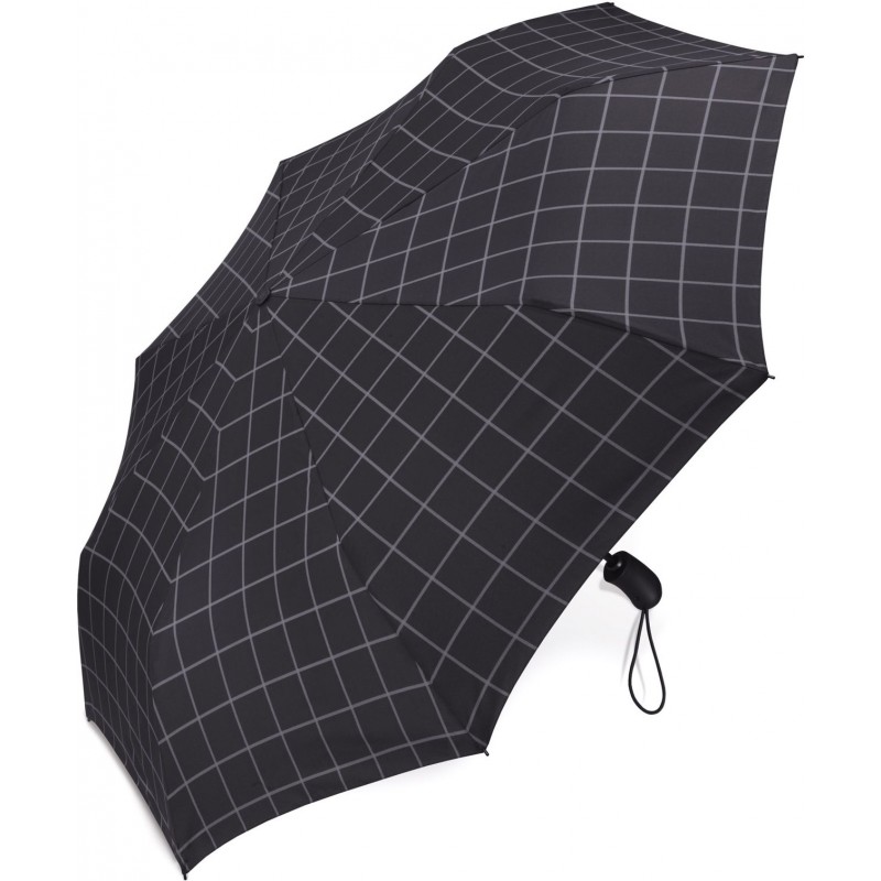 Esprit easymatic small checkered umbrella