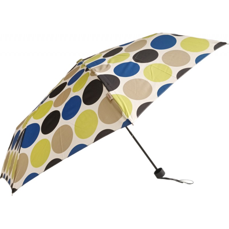 S.Oliver pocket umbrella with large polka dot pattern