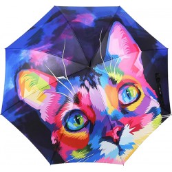 Long modern art umbrella...