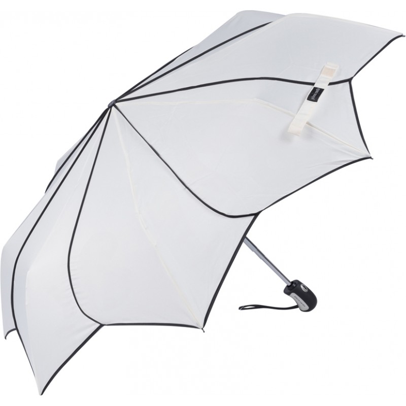 Parapluie de poche Pierre Cardin forme fleurs bicolore