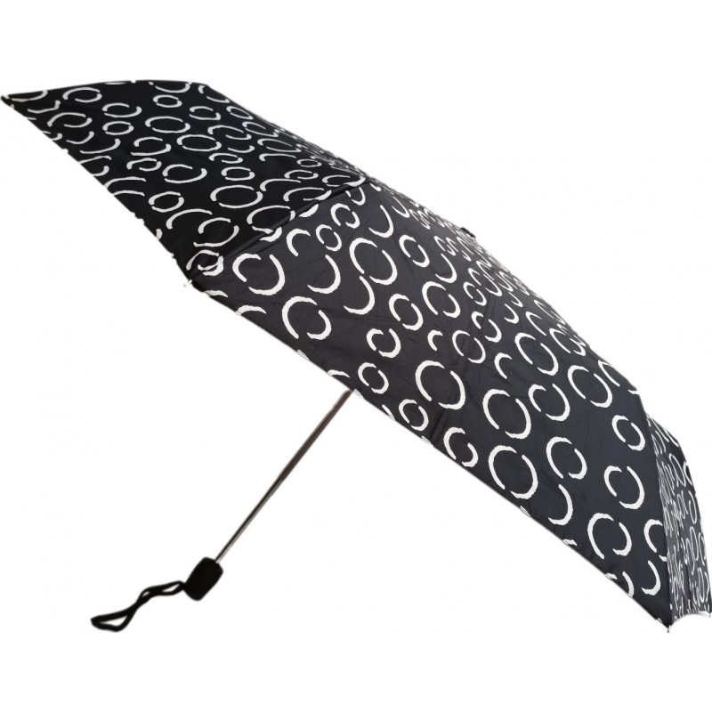 Parapluie de poche Pierre Cardin imprimé ronds bicolore