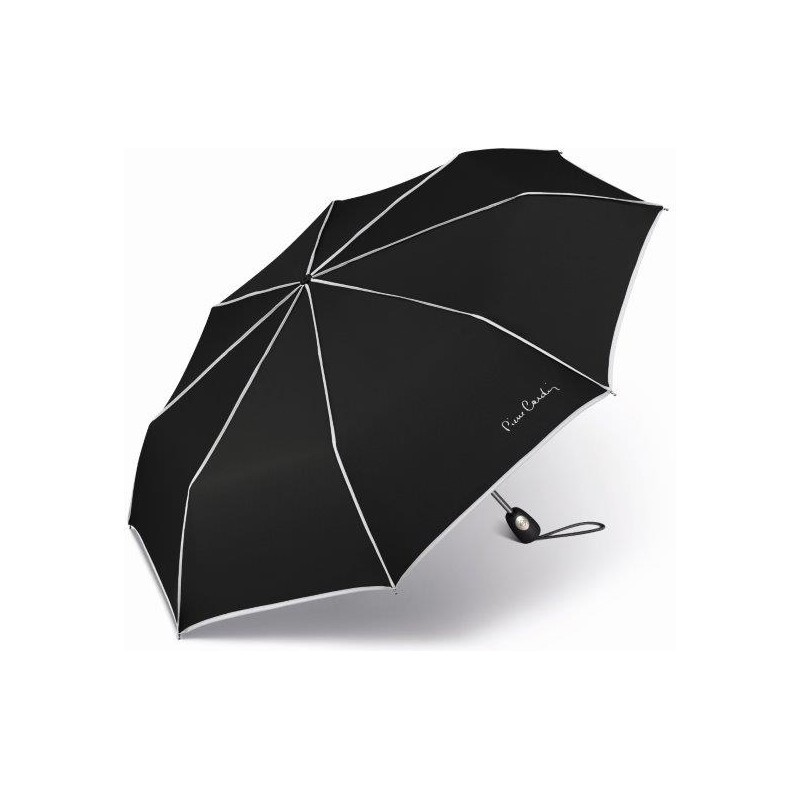 Parapluie de poche Pierre Cardin noir/blanc