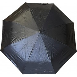 Long black umbrella with...