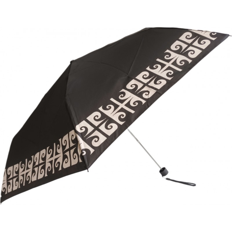 Petit parapluie de poche Pierre Cadrin imprimé sur bord