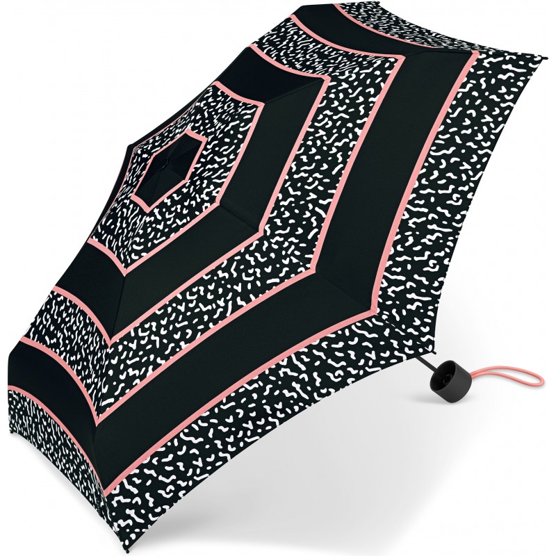 Mini parapluie rayé Esprit avec canne