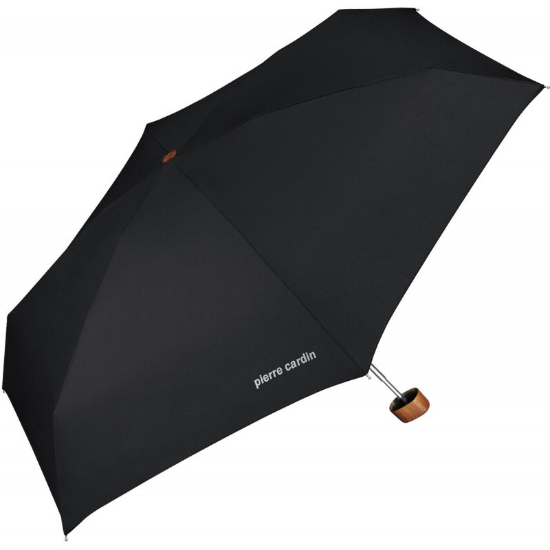 Parapluie de poche Pierre Cardin dans étui finition imitation bois