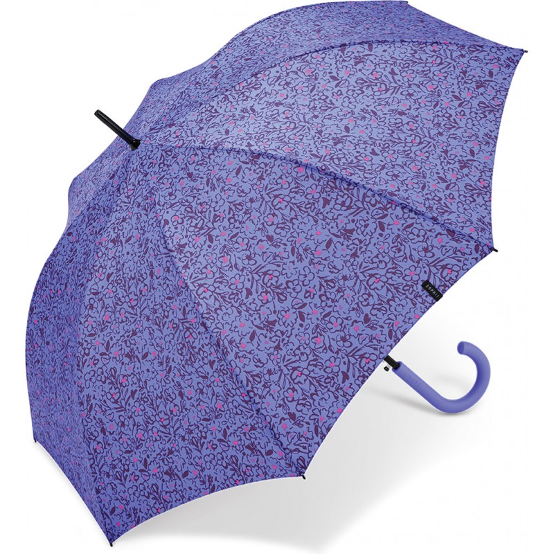 Lange parapluie gekrabbelde romance fleuri