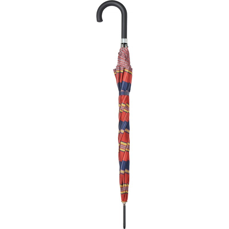 Blizzard AC karo red tartan long umbrella